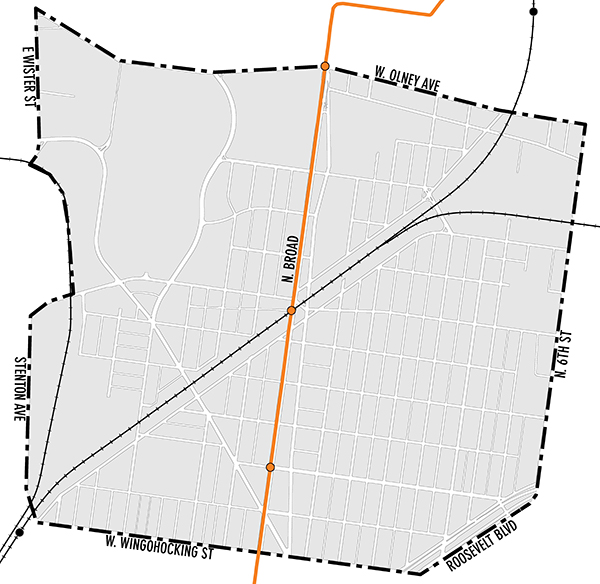 Logan area base map